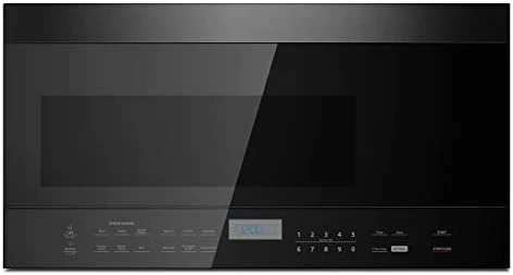Black & Decker Lack+Decker 1.6 Cu. Ft. 1000 Watt Over The Range Microwave Oven With LED Display, Child Safety Lock - Image 3