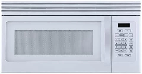 Black & Decker Range Microwave With Top Mount Air Recirculation Vent, 1.6-Cu. Ft. 1000-Watt, Incandescent Lighting, Safety Lock - Image 5