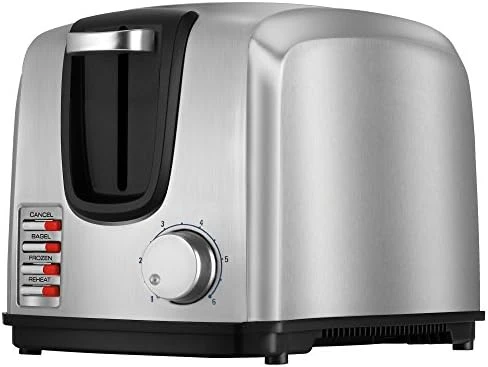 Black & Decker 2-Slice Toaster, Modern, Stainless Steel, T2707S, Silver - Image 8