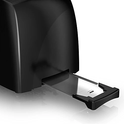 Black & Decker 4-Slice Toaster, Extra-Wide, Black, TR1410BD,10.91x11.54x7.71 - Image 2