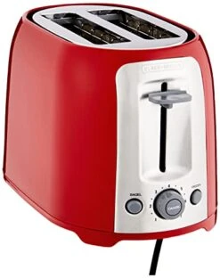 Black & Decker 2-Slice Toaster, Red, TR1278RM