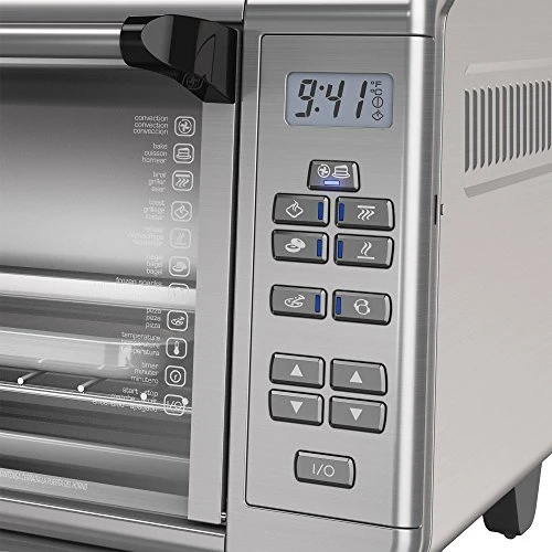Black & Decker Lack+Decker TO3290XG Extra Wide Digital Toaster Convection Oven, Silver, 9X13 - Image 2