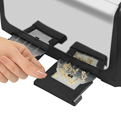 Black & Decker 2-Slice Toaster, Modern, Stainless Steel, T2707S, Silver - Image 6