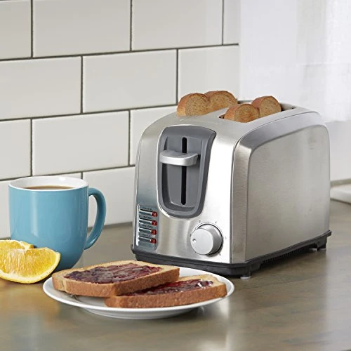 Black & Decker 2-Slice Toaster, Modern, Stainless Steel, T2707S, Silver - Image 7