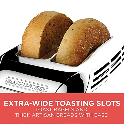 Black & Decker TR3500SD Rapid Toast 2-Slice Toaster, Stainless Steel - Image 2