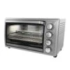 Black & Decker Lack+Decker WCR-076 Rotisserie Toaster Oven, 9X13, Stainless Steel