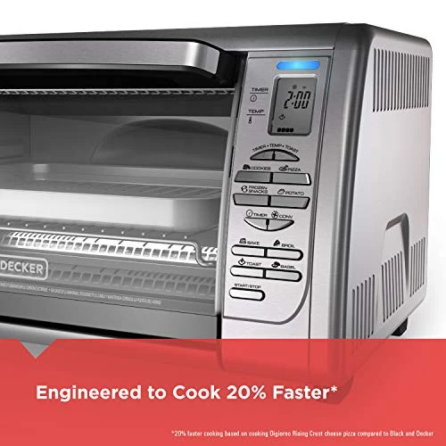 Black & Decker 02648008504 Countertop Convection Toaster Oven, Silver, CTO6335S - Image 2