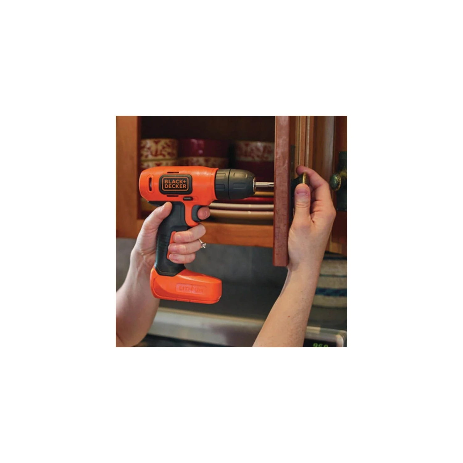 Black & Decker 8V MAX* Drill & Home Tool Kit, 57 Piece - Image 2