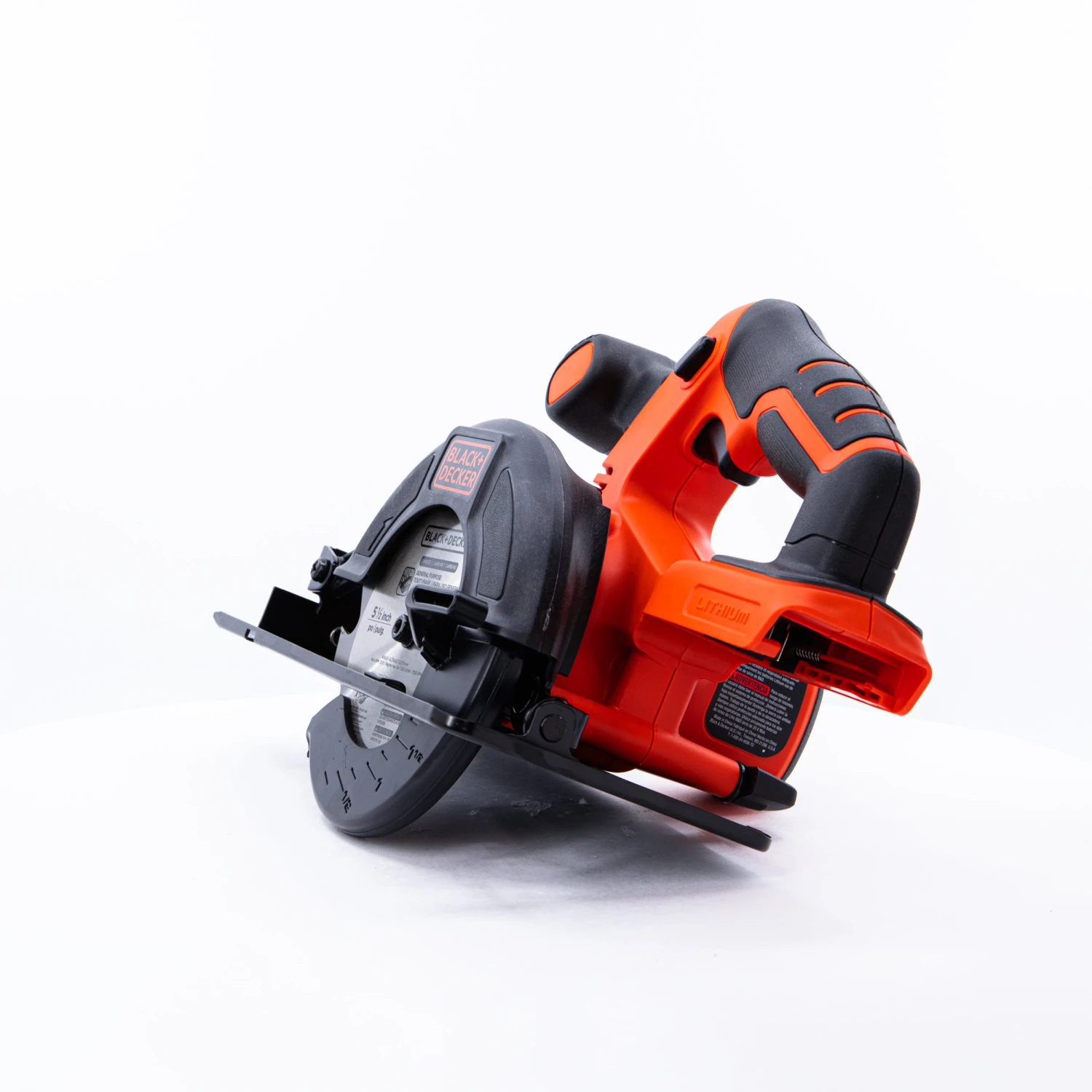 Black & Decker 20V MAX* POWERCONNECT™ 5-1/2 In. Cordless Circular Saw, Tool Only - Image 10