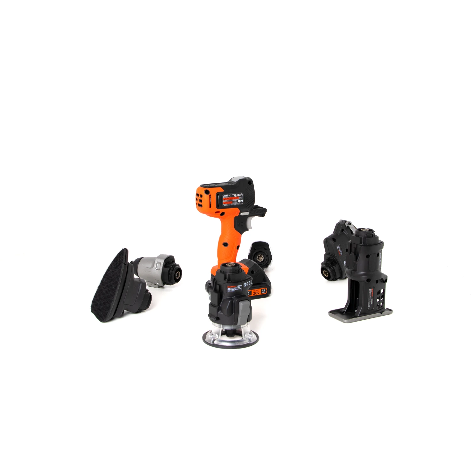Black & Decker 20V MAX* MATRIX⢠Drill, Power Tool Combo Kit, 6-Tool Set, Cordless Tool Set - Image 18