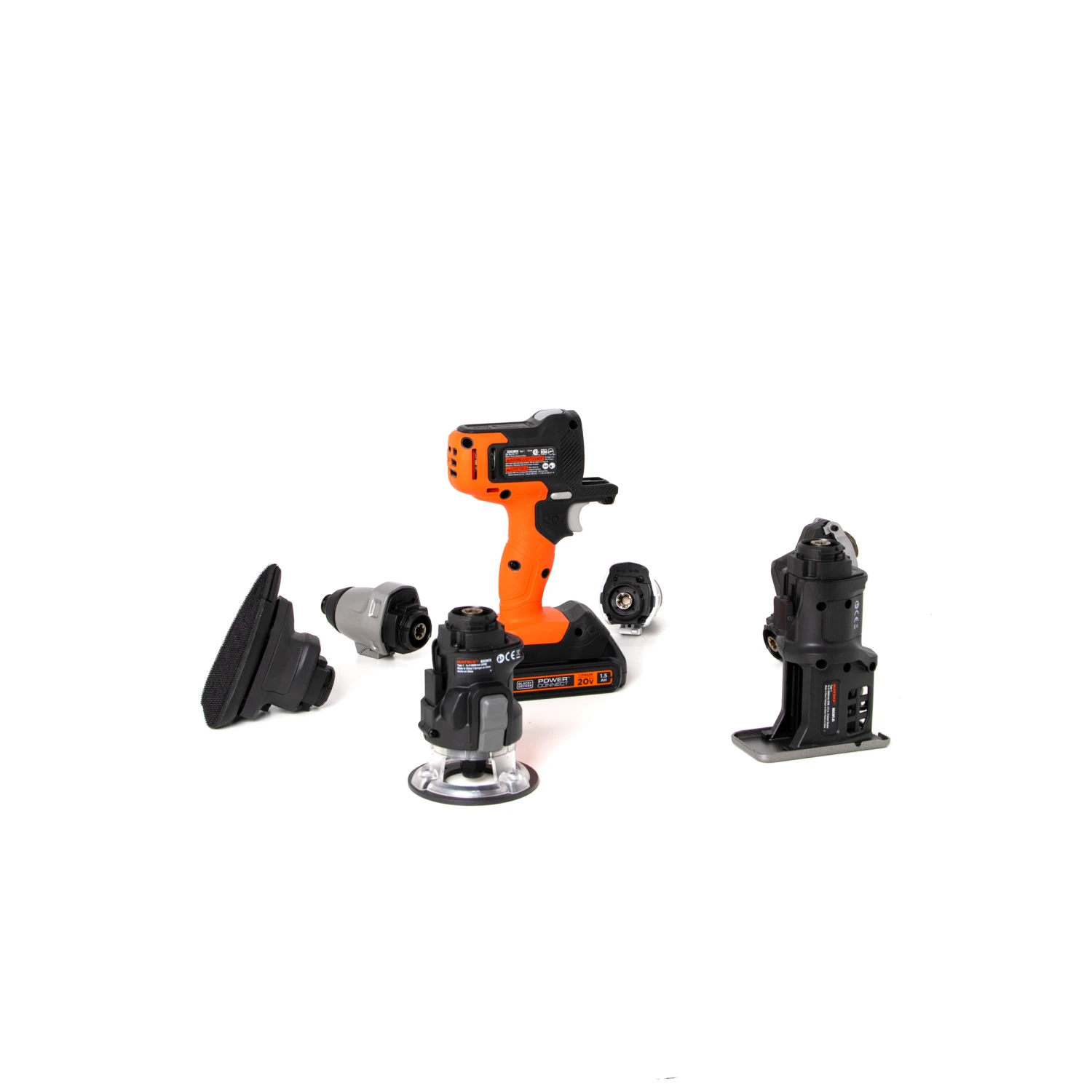 Black & Decker 20V MAX* MATRIX⢠Drill, Power Tool Combo Kit, 6-Tool Set, Cordless Tool Set - Image 19