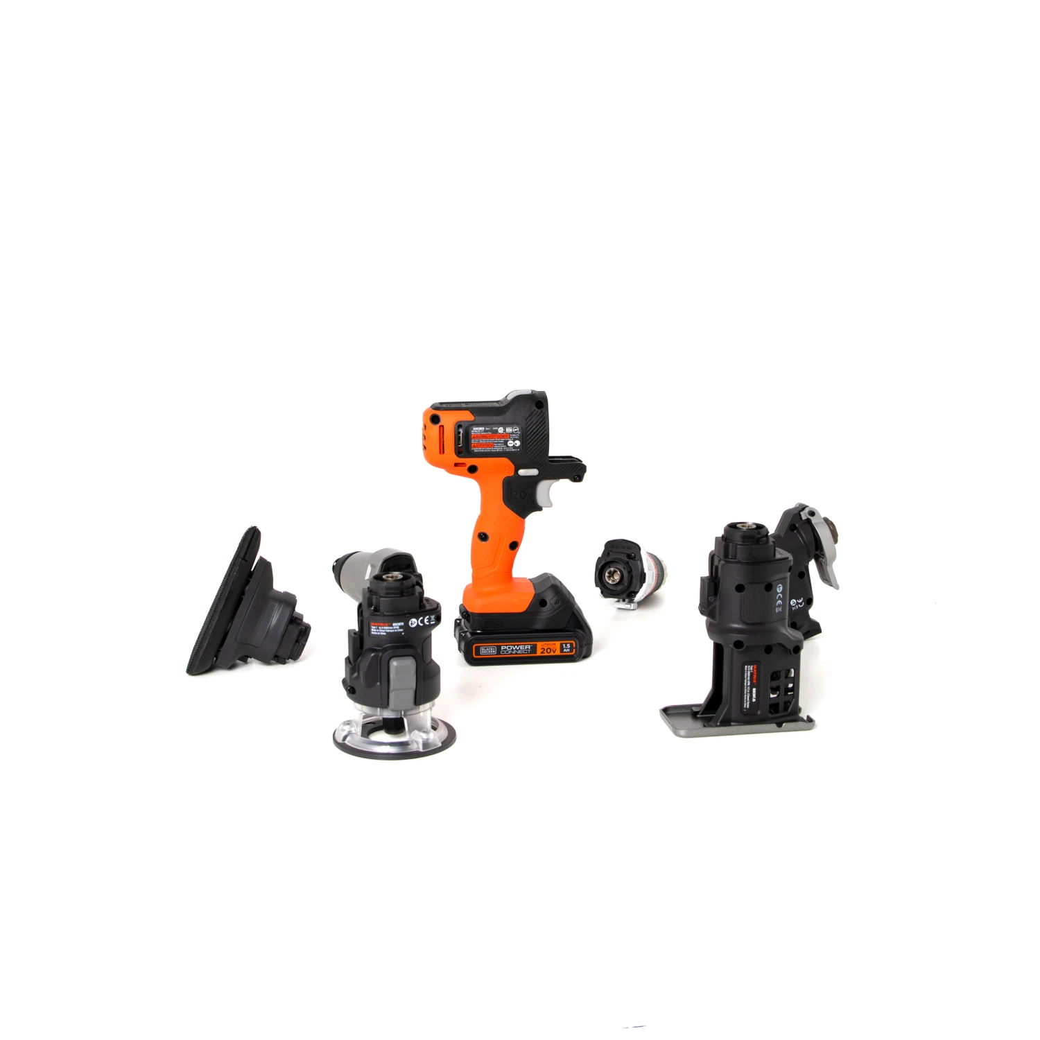 Black & Decker 20V MAX* MATRIX⢠Drill, Power Tool Combo Kit, 6-Tool Set, Cordless Tool Set - Image 20