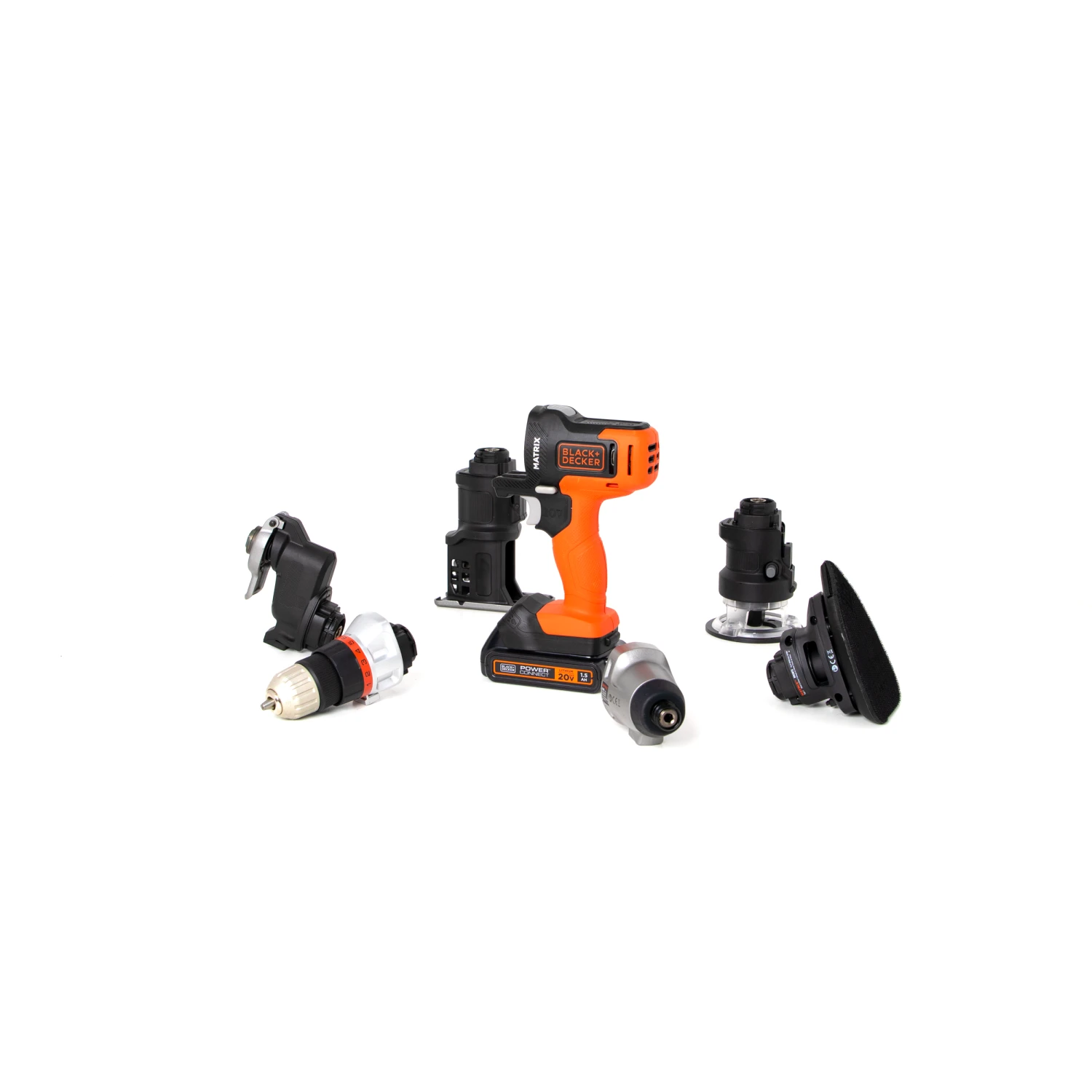 Black & Decker 20V MAX* MATRIX⢠Drill, Power Tool Combo Kit, 6-Tool Set, Cordless Tool Set - Image 5