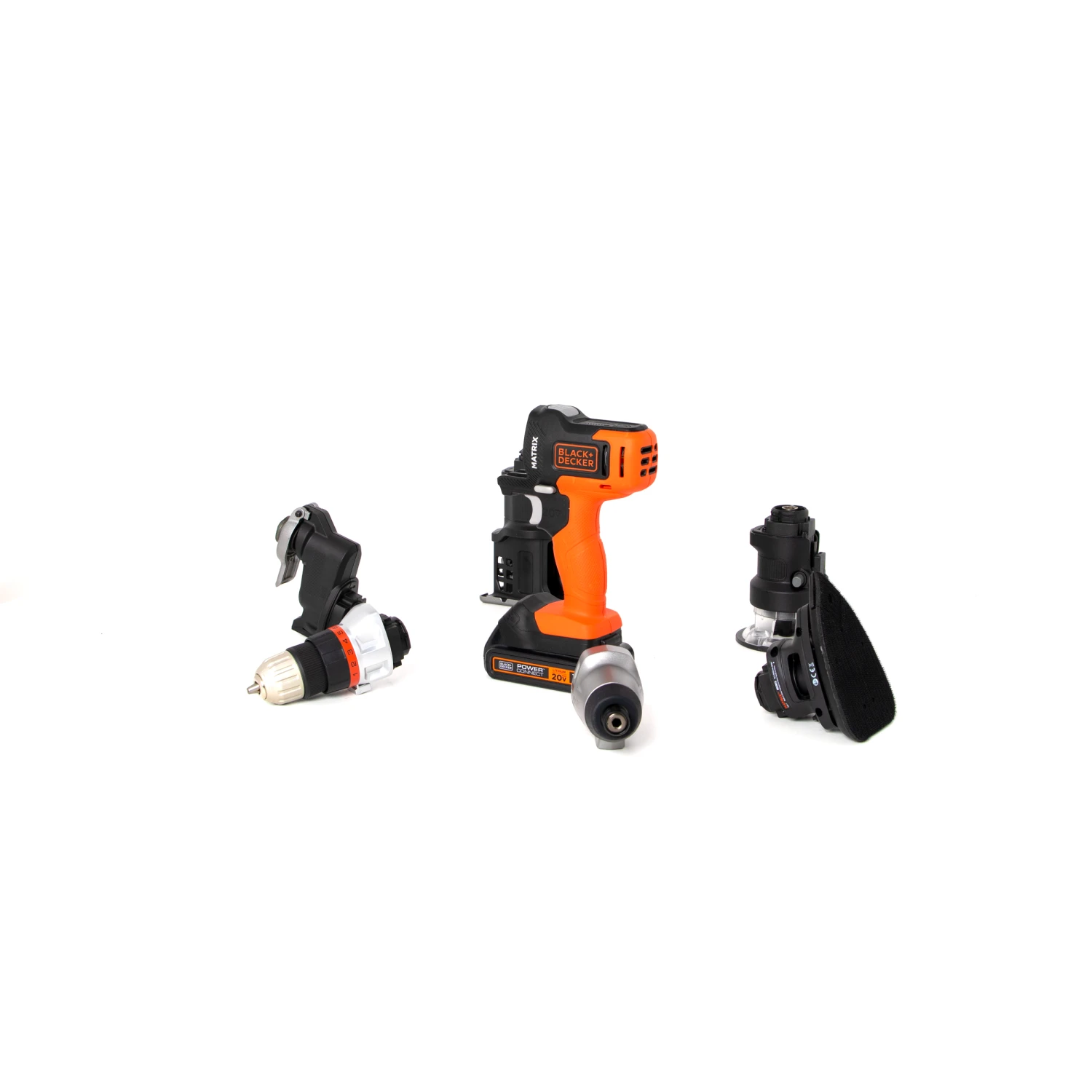Black & Decker 20V MAX* MATRIX⢠Drill, Power Tool Combo Kit, 6-Tool Set, Cordless Tool Set - Image 6
