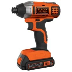 Black & Decker 20V MAX* POWERCONNECT™ 1/4 In. Cordless Impact Driver Kit