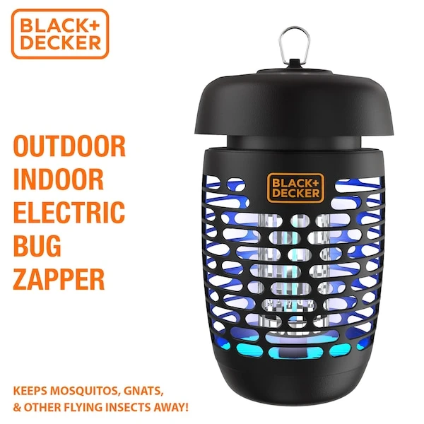 Black & Decker Bug Zapper And Mosquito Repellent Fly Trap Pest Control For All Insects Flies Gnats Indoor & Outdoor - Image 2