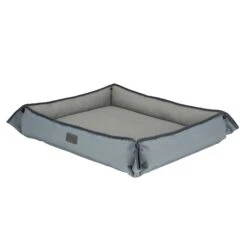 Black & Decker Four Way Pet Bed For Large Dogs 28X24X3 In, Grey