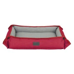 Black & Decker Four Way Pet Bed For Medium Dogs 24X20X3 In, Red