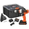 Black & Decker MATRIX™ 20V MAX* Drill Kit, Includes Sander Attachment, Storage Case, Battery And Charger