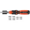 Black & Decker Ratcheting Screwdriver, 10 Bit