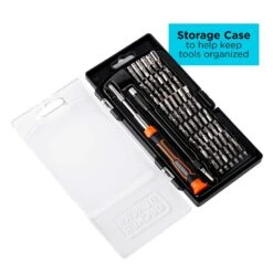 Black & Decker 56Pc Precision Screwdriver Set