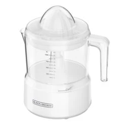 Black & Decker 7.25 In. W X 7.25 In. L White Plastic Juicer 32 Oz