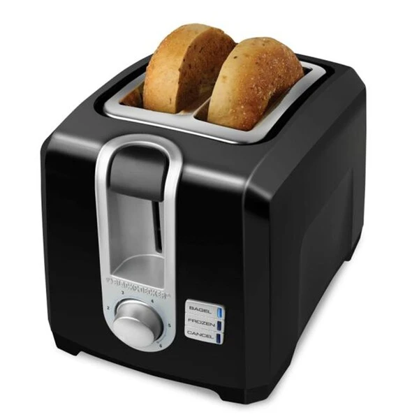 Black & Decker Metal Black 2 Slot Toaster 13 In. H X 8 In. W X 12.79 In. D