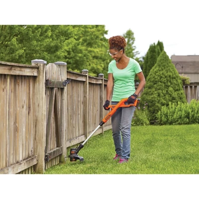 Black & Decker BCK279D2 20V MAX Brushed Lithium-Ion Cordless Axial Leaf Blower And String Trimmer/ Edger Combo Kit With (2) 1.5 Ah Batteries - Image 11