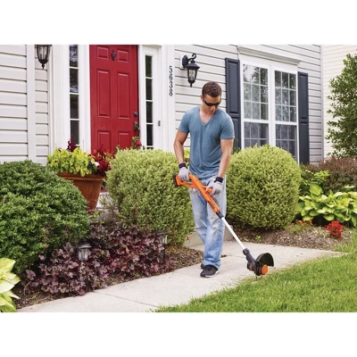 Black & Decker BCK279D2 20V MAX Brushed Lithium-Ion Cordless Axial Leaf Blower And String Trimmer/ Edger Combo Kit With (2) 1.5 Ah Batteries - Image 2