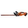 Black & Decker - 40V Cordless Lithium-Ion 24 In. Dual Action Hedge Trimmer