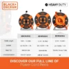 Black & Decker BLACK+DECKER 50' Garden Cord Reel 14AWG 4 Outlets