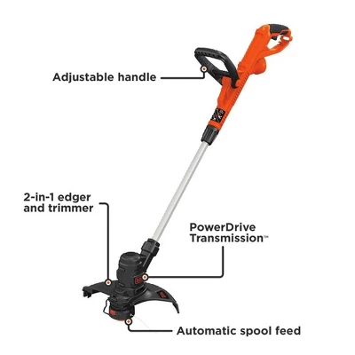 Black & Decker 5 Amp 13" String Trimmer/Edger - Image 6
