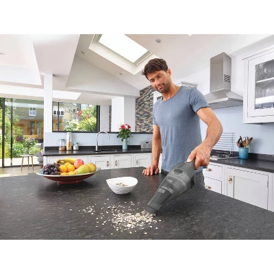 Black & Decker BLACK+DECKER Compact Lithium Handheld Vacuum - Gray HNVC220BCZ01 - Image 8