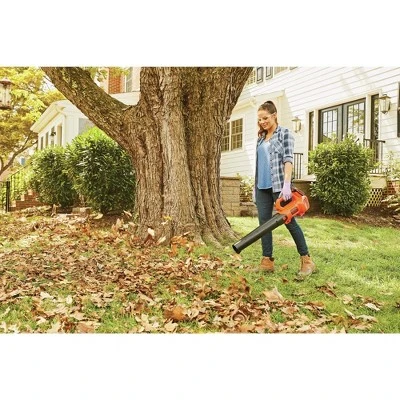 Black & Decker BCK279D2 20V MAX Brushed Lithium-Ion Cordless Axial Leaf Blower And String Trimmer/ Edger Combo Kit With (2) 1.5 Ah Batteries - Image 9