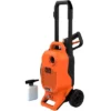 Black & Decker BEPW1850 1850 Max PSI 1.2 GPM Corded Cold Water Pressure Washer
