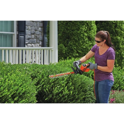 Black & Decker BEHT350 120V 4 Amp Brushed 22 In. Corded Hedge Trimmer - Image 3