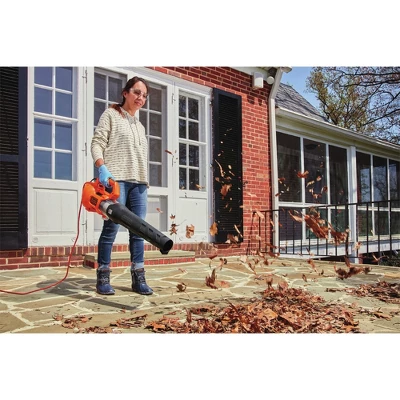 Black & Decker BEBL750 9 Amp Compact Corded Axial Leaf Blower - Image 5
