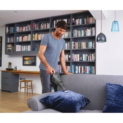 Black & Decker BLACK+DECKER Compact Lithium Handheld Vacuum - Gray HNVC220BCZ01 - Image 4