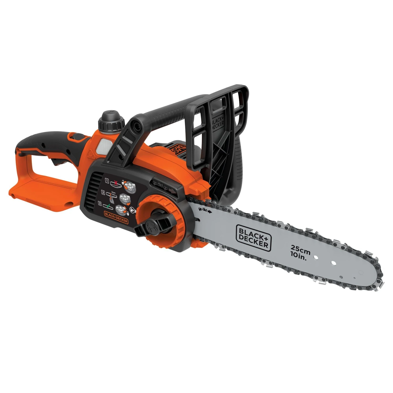 Black & Decker 20V MAX* Cordless Chainsaw, 10-Inch (Tool Only)