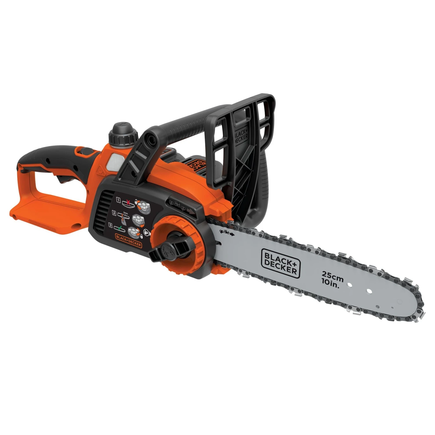 Black & Decker 20V MAX* Cordless Chainsaw Kit, 10-Inch