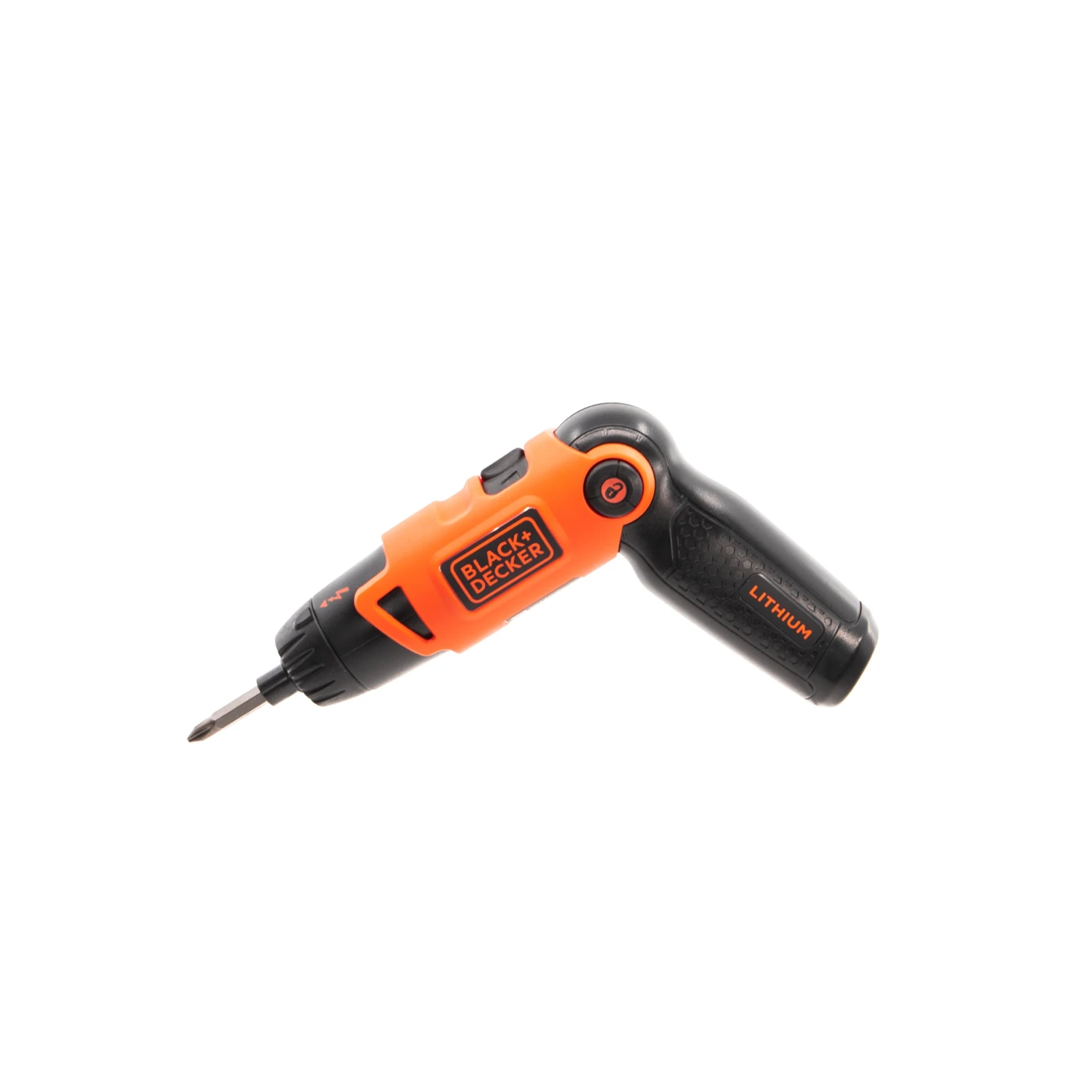 Black & Decker Cordless Screwdriver With Pivoting Handle, USB Charger And 2 Hex Shank Bits - Image 3
