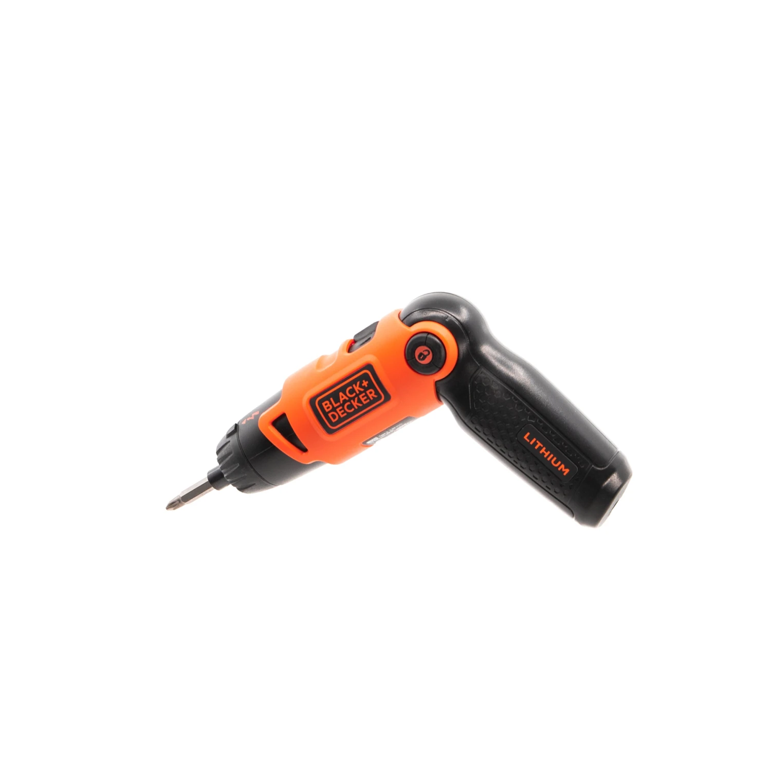 Black & Decker Cordless Screwdriver With Pivoting Handle, USB Charger And 2 Hex Shank Bits - Image 5