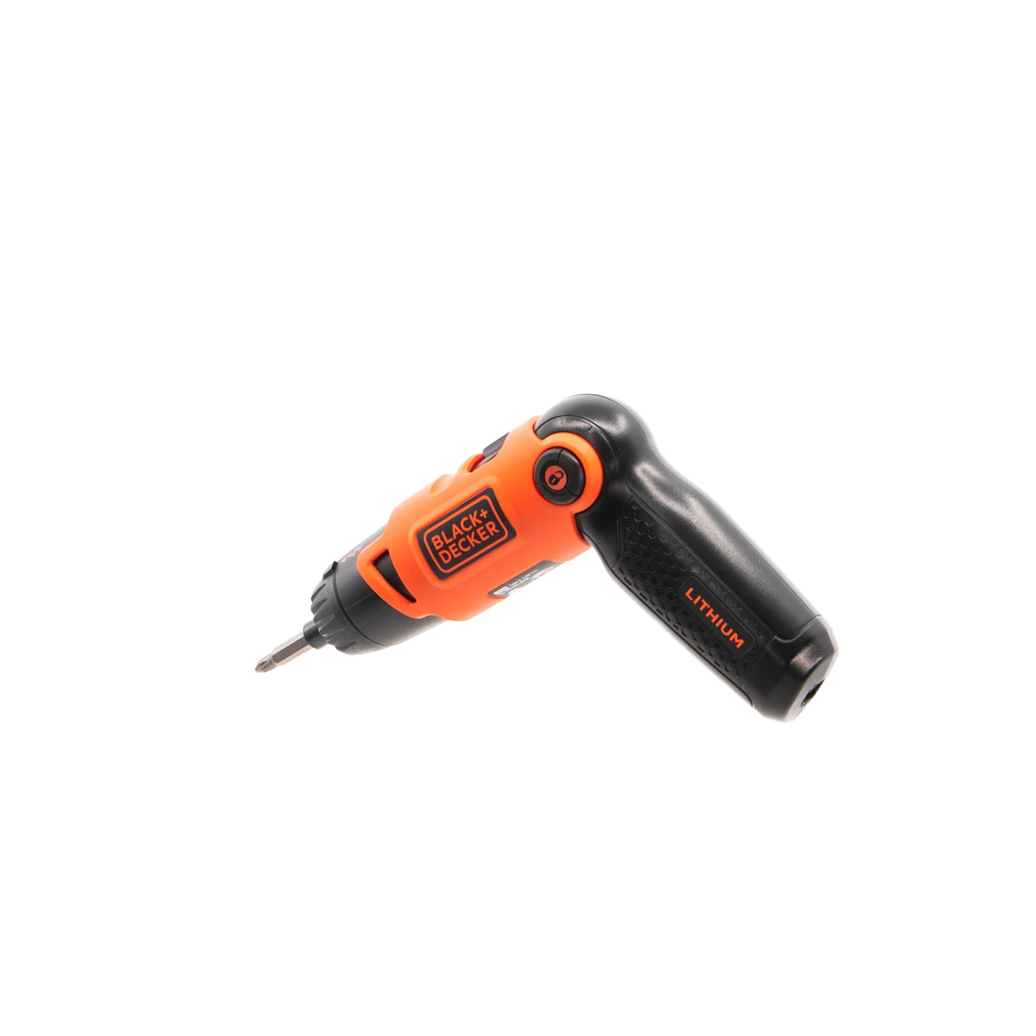 Black & Decker Cordless Screwdriver With Pivoting Handle, USB Charger And 2 Hex Shank Bits - Image 6