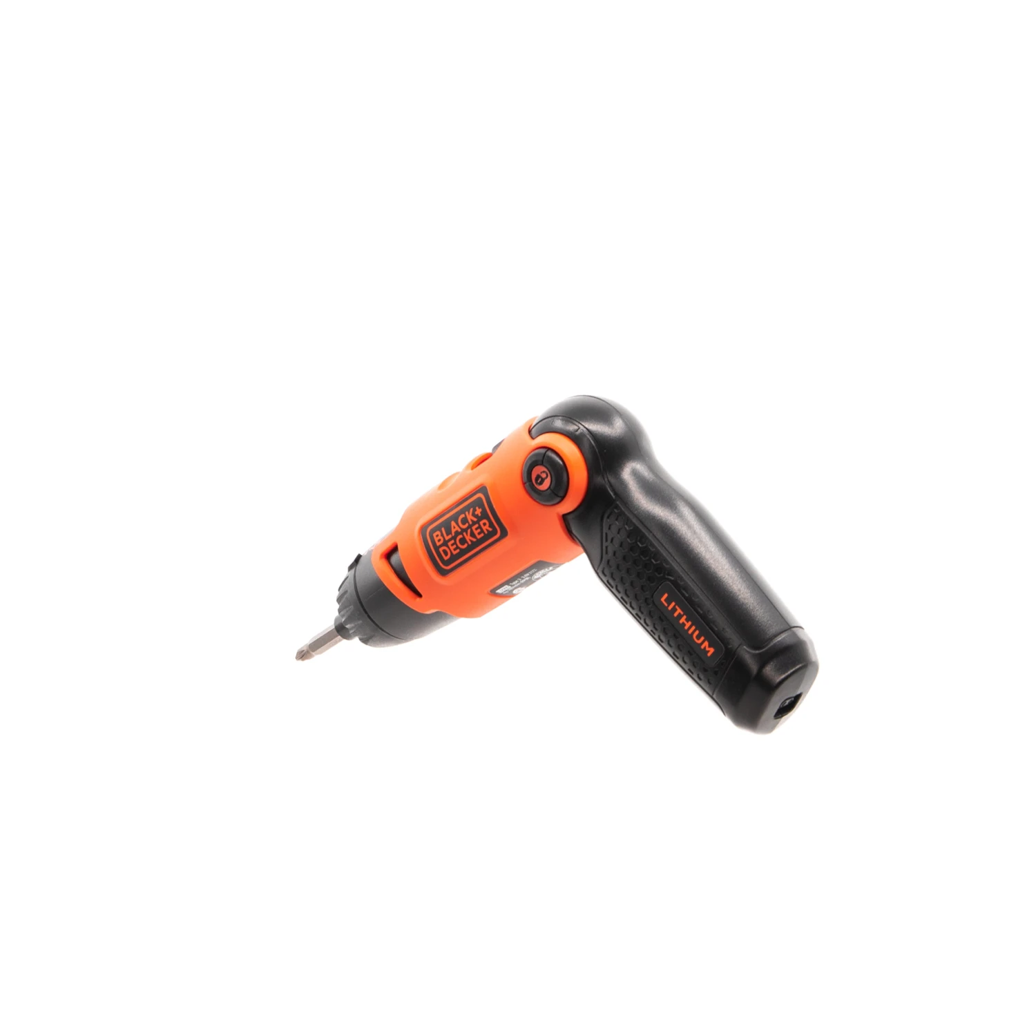 Black & Decker Cordless Screwdriver With Pivoting Handle, USB Charger And 2 Hex Shank Bits - Image 7