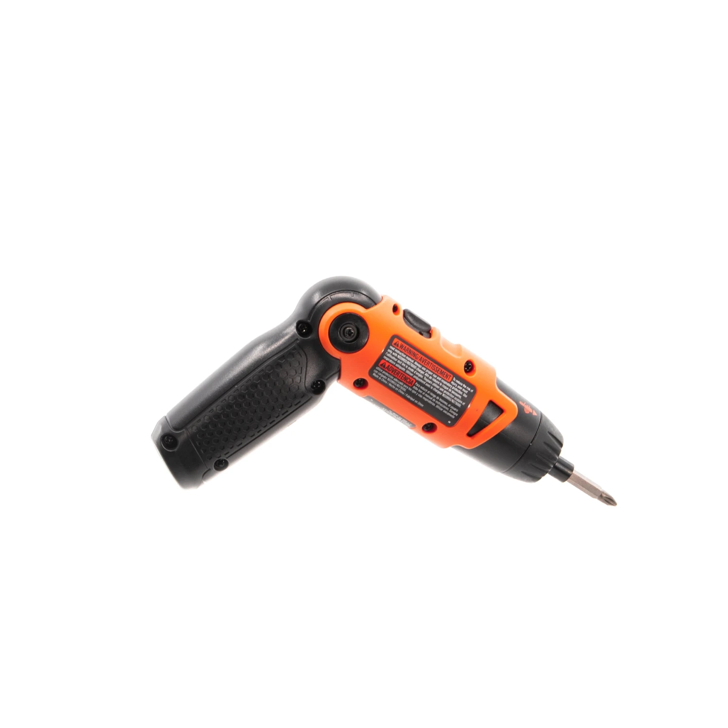 Black & Decker Cordless Screwdriver With Pivoting Handle, USB Charger And 2 Hex Shank Bits - Image 20