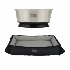 Black & Decker Pet Bowl And Bed Combo Kit