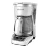 Black & Decker CM1160W Black Decker Drip Coffeemaker; White - Stainless Steel