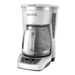 Black & Decker CM1160W Black Decker Drip Coffeemaker; White - Stainless Steel