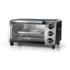Black & Decker TO1750SB Black Decker 4 Slice Toaster Oven; Black