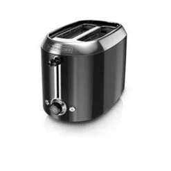 Black & Decker TR1300BD Black Decker 2-Slice Toaster; Black - Stainless Steel